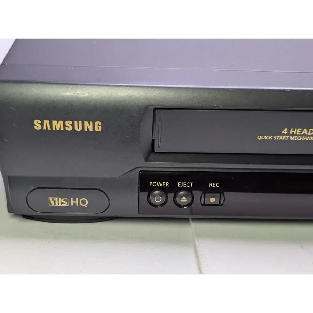 Samsung VR5608 VHS VCR 4 Head Video Cassette RecorderFOR PARTS REPAIR AS-IS